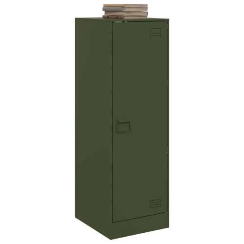 Komoda maslinastozeleni 34,5 x 39 x 107 cm čelična - Maslinovo zelena 1 Cijena