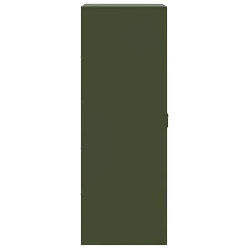Komoda maslinastozeleni 34,5 x 39 x 107 cm čelična - Maslinovo zelena 1 Cijena