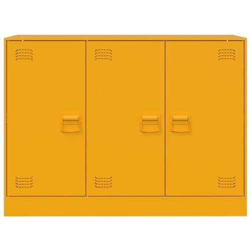 Komoda boja senfa 99 x 39 x 73 cm čelični - žuta boja senfa 1 Cijena