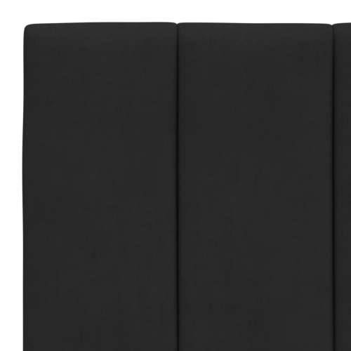 Krevet s madracem crni 100x200 cm baršunasti Crna 100 x 200 cm Cijena