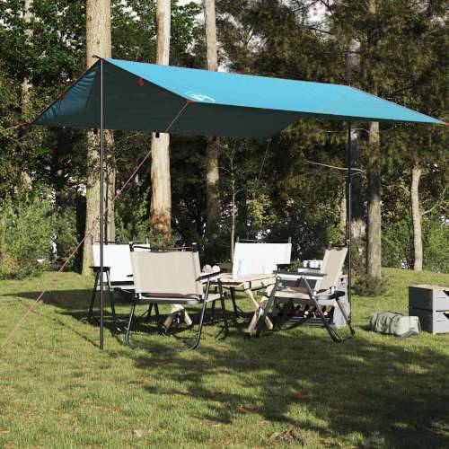 Cerada za kampiranje plava 360 x 294 cm vodootporna - Plava 360 x 294 cm oxford 1 Cijena