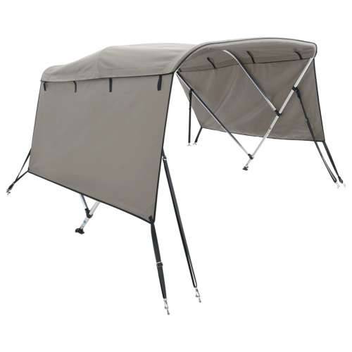 Tenda bimini s 3 luka i bočnim stijenkama 183x(170-182)x137 cm - antracit siva 183 x (170-182) x 137 cm 1 bez mrežice Cijena