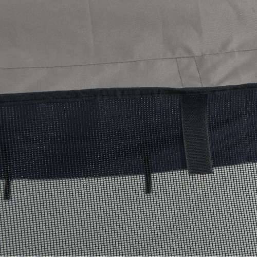 Tenda bimini s 3 luka i mrežastim zidovima 183x(154-167)x137 cm - Antracit i crna 183 x (154-167) x 137 cm 1 s mrežicom Cijena