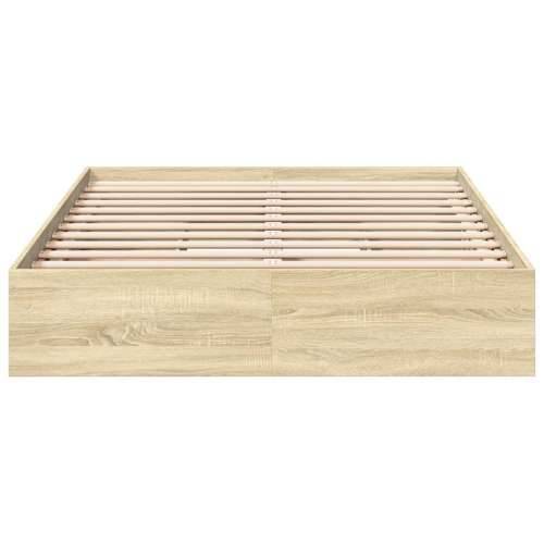 Okvir za krevet s ladicama boja hrasta 120x200 cm drveni sonoma hrast 120 x 200 cm Cijena