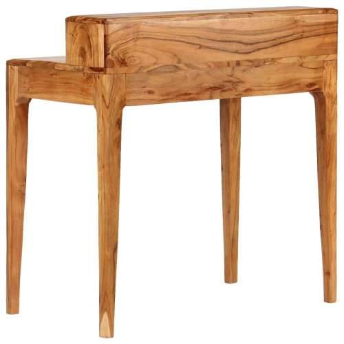 Pisaći stol s ladicama od masivnog drva 88 x 50 x 90 cm Cijena
