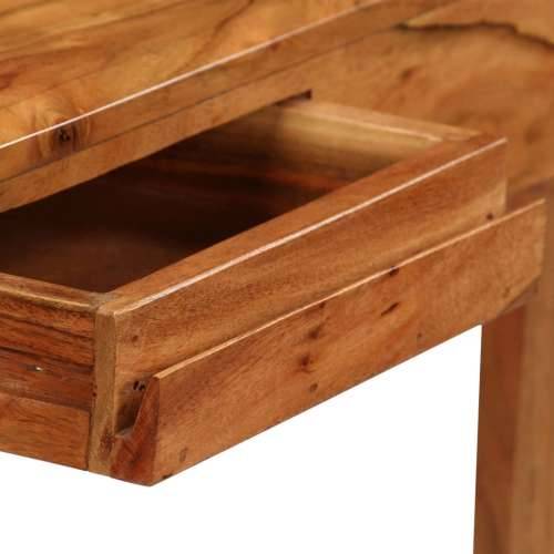 Pisaći stol s ladicama od masivnog drva 88 x 50 x 90 cm Cijena