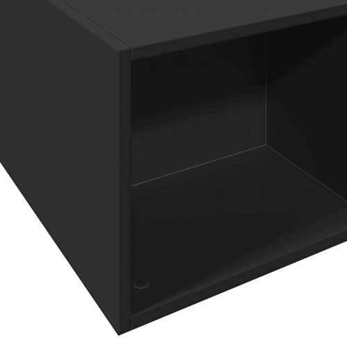 Okvir za krevet crni 140x190 cm konstruirano drvo - Crna 140 x 190 cm Cijena