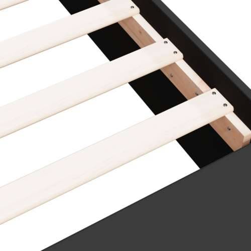 Okvir za krevet crni 140x190 cm konstruirano drvo - Crna 140 x 190 cm Cijena