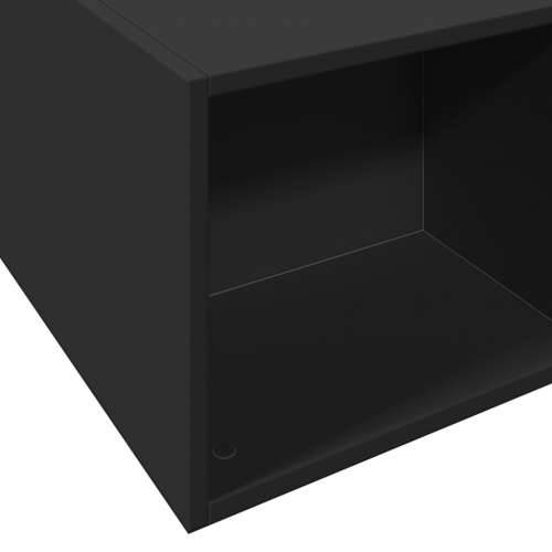 Okvir za krevet crni 135x190 cmkonstruirano drvo - Crna 135 x 190 cm Cijena