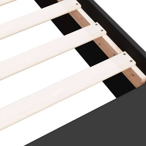 Okvir za krevet crni 120x190 cm konstruirano drvo - Crna 120 x 190 cm Cijena
