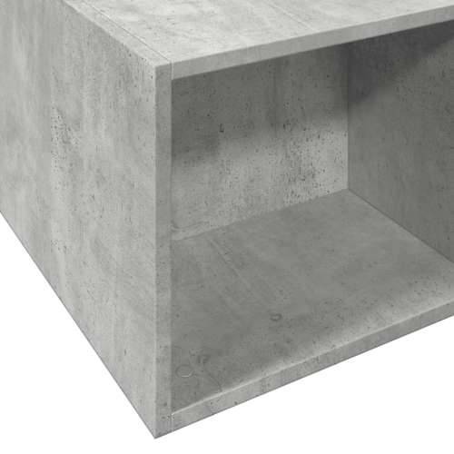 Okvir kreveta boja betona 120x190 cm od konstruiranog drva - Beton siva 120 x 190 cm Cijena