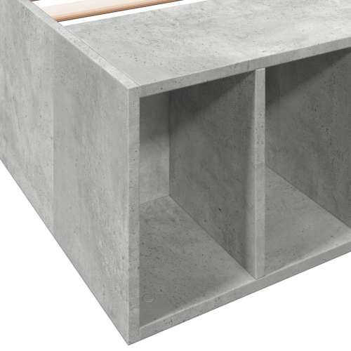 Okvir kreveta boja betona 90x200 cm od konstruiranog drva - Beton siva 90 x 200 cm Cijena