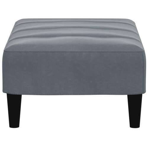 Tabure tamnosivi 77x55x31 cm baršunasti - Tamno siva 1 Cijena