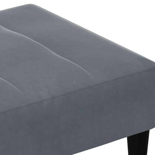 Tabure tamnosivi 77x55x31 cm baršunasti - Tamno siva 1 Cijena