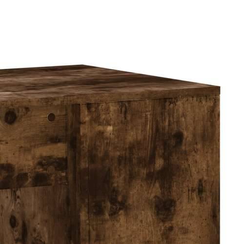 Radni stol boja dimljenog hrasta 102x50x75 cm konstruirano drvo - Dimljeni hrast Cijena