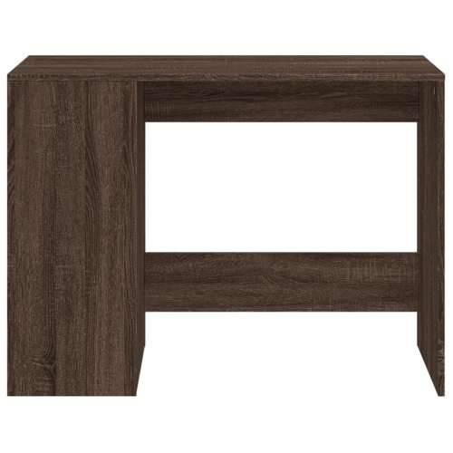 Radni stol boja smeđeg hrasta 102x50x75 cm konstruirano drvo Smeđi hrast Cijena