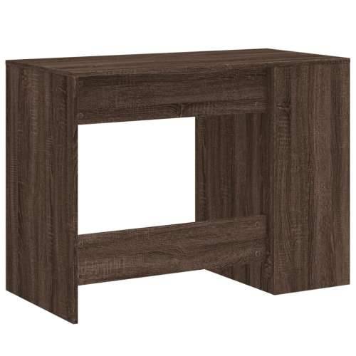 Radni stol boja smeđeg hrasta 102x50x75 cm konstruirano drvo Smeđi hrast Cijena