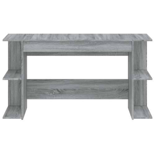 Radni stol boja hrasta sonome 140x50x75 cm konstruirano drvo - Sivi hrast sonoma Cijena