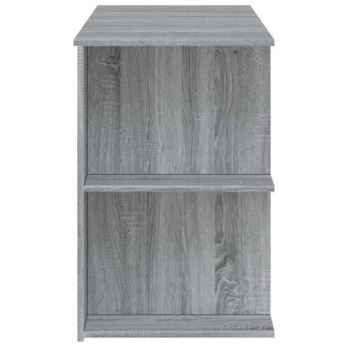 Radni stol boja hrasta sonome 140x50x75 cm konstruirano drvo - Sivi hrast sonoma Cijena