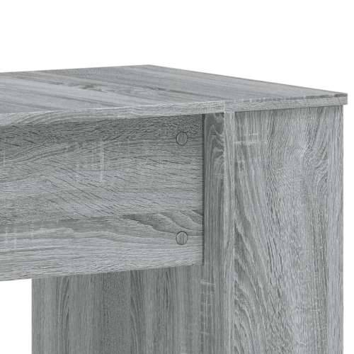 Radni stol boja hrasta sonome 140x50x75 cm konstruirano drvo - Sivi hrast sonoma Cijena