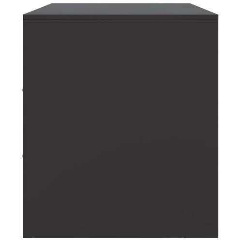 TV ormarići 2 kom crni 67 x 39 x 44 cm čelični - Crna 2 Cijena
