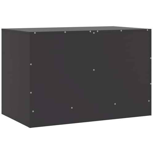 TV ormarići 2 kom crni 67 x 39 x 44 cm čelični - Crna 2 Cijena