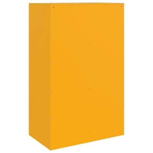 Komoda boja senfa 67 x 39 x 107 cm čelični - žuta boja senfa 1 Cijena