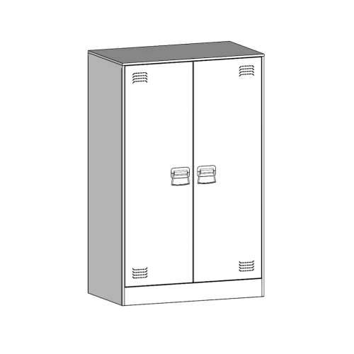 Komoda boja senfa 67 x 39 x 107 cm čelični - žuta boja senfa 1 Cijena