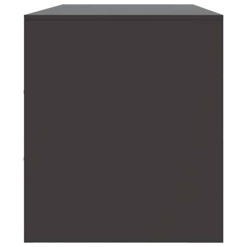 TV ormarić crni 99 x 39 x 44 cm čelični - Crna 1 Cijena