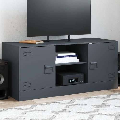 TV ormarić antracit 99 x 39 x 44 cm čelični - Antracit 1 Cijena