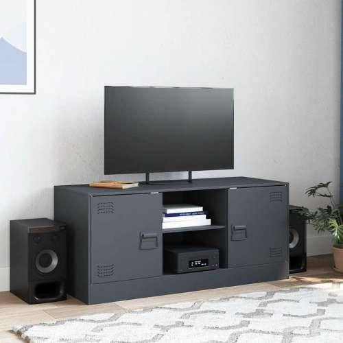 TV ormarić antracit 99 x 39 x 44 cm čelični - Antracit 1 Cijena