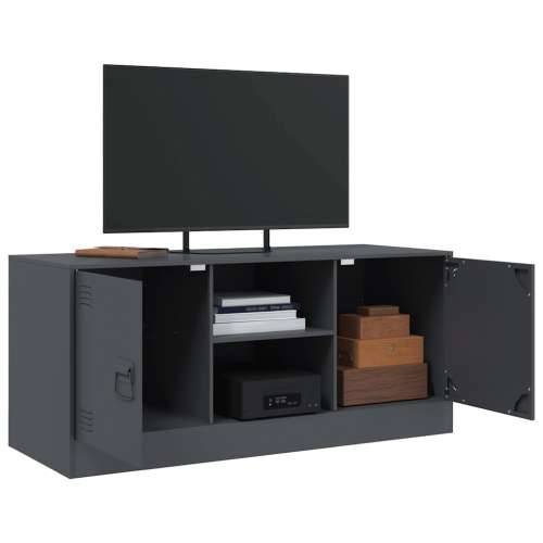 TV ormarić antracit 99 x 39 x 44 cm čelični - Antracit 1 Cijena