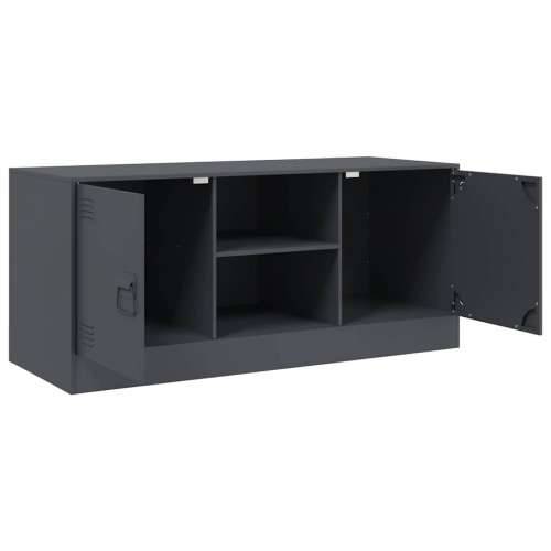 TV ormarić antracit 99 x 39 x 44 cm čelični - Antracit 1 Cijena