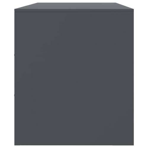 TV ormarić antracit 99 x 39 x 44 cm čelični - Antracit 1 Cijena
