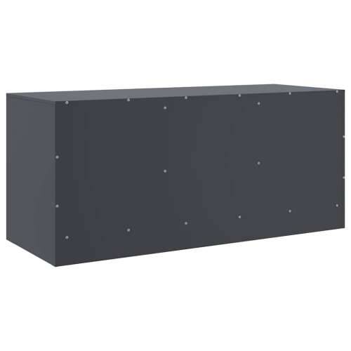 TV ormarić antracit 99 x 39 x 44 cm čelični - Antracit 1 Cijena