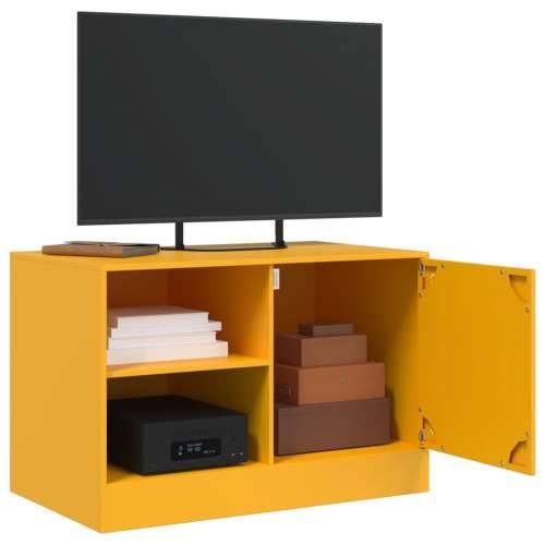 TV ormarići 2 kom boja senfa 67 x 39 x 44 cm čelični - žuta boja senfa 2 Cijena