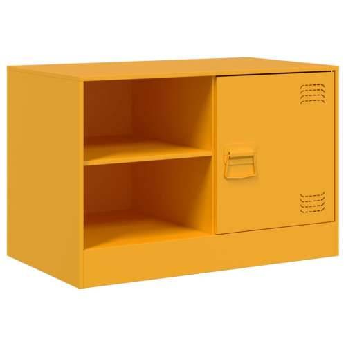 TV ormarići 2 kom boja senfa 67 x 39 x 44 cm čelični - žuta boja senfa 2 Cijena