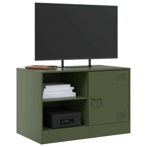 TV ormarići 2 kom maslinastozeleni 67 x 39 x 44 cm čelični - Maslinovo zelena 2 Cijena