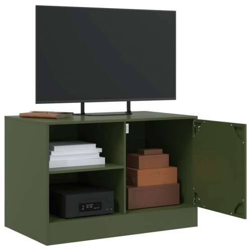 TV ormarići 2 kom maslinastozeleni 67 x 39 x 44 cm čelični - Maslinovo zelena 2 Cijena