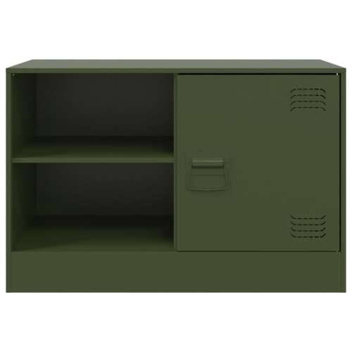 TV ormarići 2 kom maslinastozeleni 67 x 39 x 44 cm čelični - Maslinovo zelena 2 Cijena