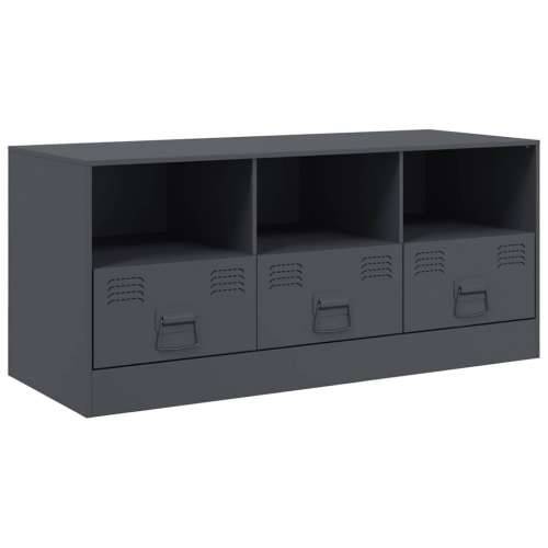 TV ormarić antracit 99 x 39 x 44 cm čelični - Antracit 1 Cijena