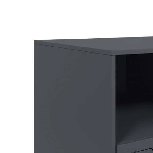 TV ormarić antracit 99 x 39 x 44 cm čelični - Antracit 1 Cijena