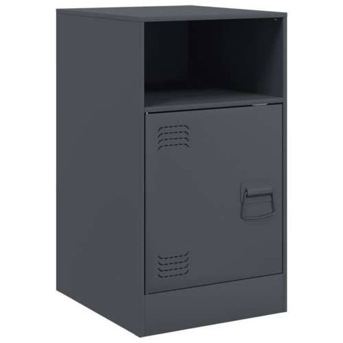 Noćni ormarići 2 kom antracit 34,5 x 39 x 62 cm čelični - Antracit 2 Cijena