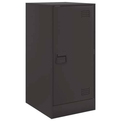 Komoda crna 34,5x39x73 cm čelična Crna 1 Cijena