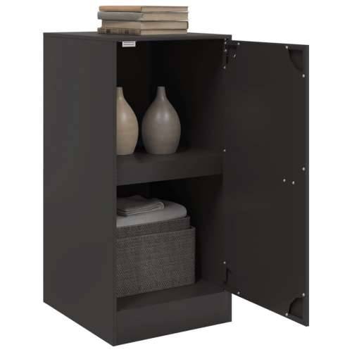 Komoda crna 34,5x39x73 cm čelična Crna 1 Cijena