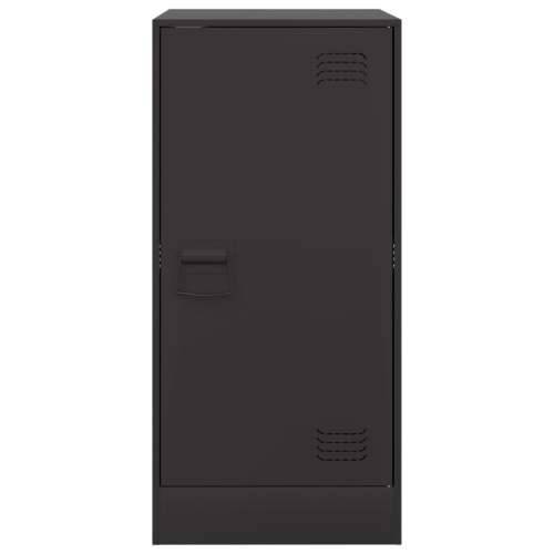 Komoda crna 34,5x39x73 cm čelična Crna 1 Cijena