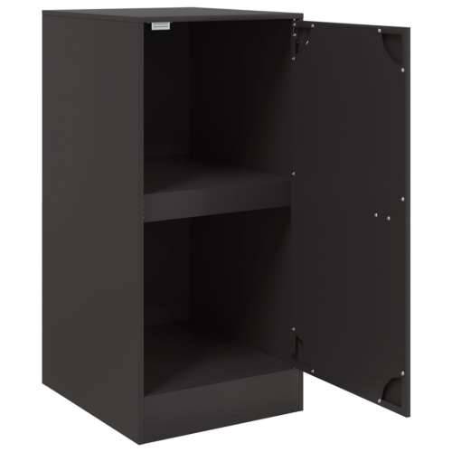 Komoda crna 34,5x39x73 cm čelična Crna 1 Cijena