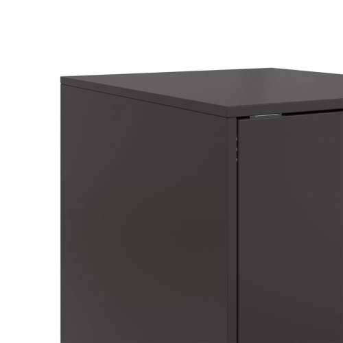 Komoda crna 34,5x39x73 cm čelična Crna 1 Cijena