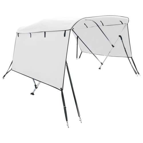 Tenda bimini s 3 luka i bočnim stijenkama 183x(170-182)x137 cm - Bijela 183 x (170-182) x 137 cm 1 bez mrežice Cijena