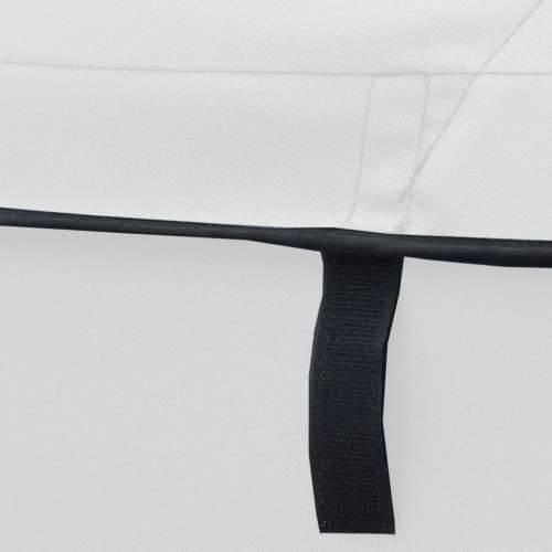 Tenda bimini s 3 luka i bočnim stijenkama 183x(170-182)x137 cm - Bijela 183 x (170-182) x 137 cm 1 bez mrežice Cijena